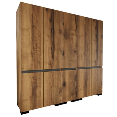 Dressing 10 portes avec penderies BYRON PIER IMPORT
