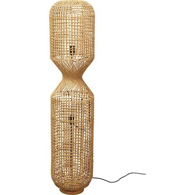 Lampadaire en rotin 136cm, ALOHA KARE DESIGN
