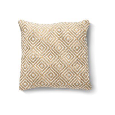 Outdoor/Indoor Geometric Woven Cushion - 100% Recycled 45x45cm HUG RUG WOVEN