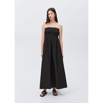 Robe évasée froncée MANGO TEEN