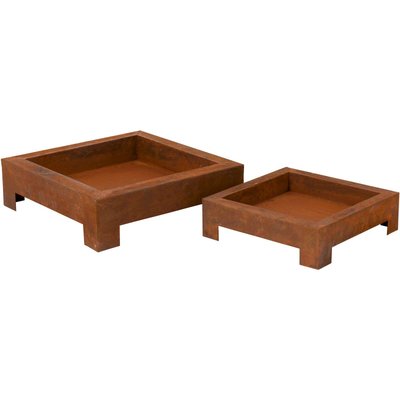 Lot de 2 braseros Dedam en Fer JOLIPA