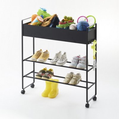 Rangement à chaussures design métal  Tower YAMAZAKI
