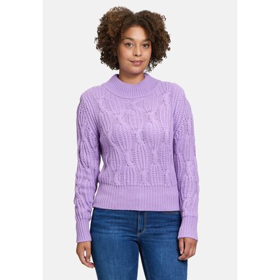 Pull-over en grosse maille à col droit BETTY & CO