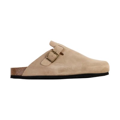 Mules Plate Cuir NATURAL WORLD