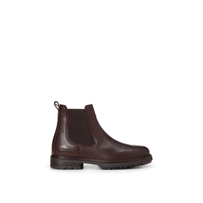 Bottines Chelsea, modèle Rony en cuir de vachette de qualité supérieure MARC O'POLO