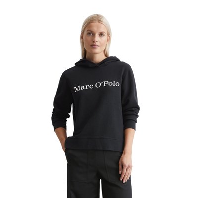 Sweatshirt à capuche avec logo relaxed en coton organique MARC O'POLO