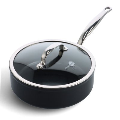 Sauteuse Barcelona pro 24 cm et son couvercle GREENPAN