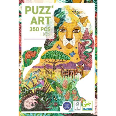 Puzz'art Lion Puzzle 350 pièces DJECO