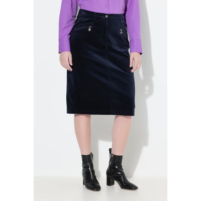 Jupe en velours Mony, ceinture confortable ULLA POPKEN