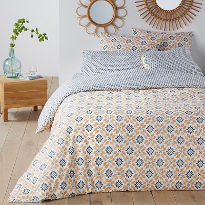 Housse de couette percale de coton, Soleme LA REDOUTE INTERIEURS