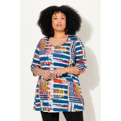 T-shirt long à imprimé graphique ULLA POPKEN