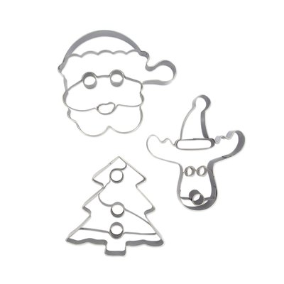 Set de 3 emporte-pièces de Noël ZENKER