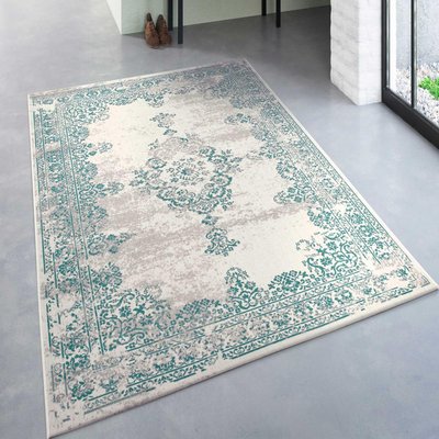 Tapis salon et chambre tissé motif oriental LUMIN 2 UN AMOUR DE TAPIS