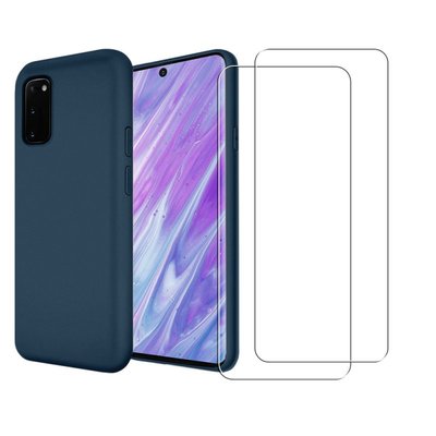 Coque Galaxy S20 antichoc + 2 vitres EVETANE