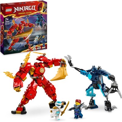 Le robot élémentaire du feu de Kai LEGO