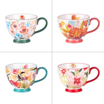 Tasse Jumbo   45 cl (lot de 4)-IVY TABLE PASSION
