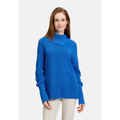 Pull-over en grosse maille à col montant BETTY BARCLAY