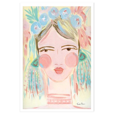 Affiche enfant visage HEXOA