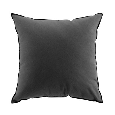Coussin avec surjet en coton recyclé DOUCEUR D'INTÉRIEUR