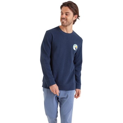 Pyjama long col rond WAFFLE ATHENA