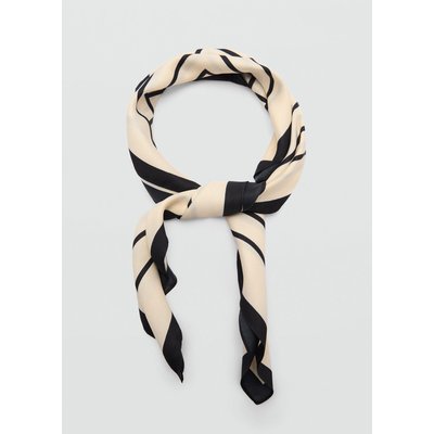 Foulard imprimé géométrique MANGO