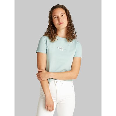 Camiseta de manga corta, logotipo en la parte delantera CALVIN KLEIN JEANS