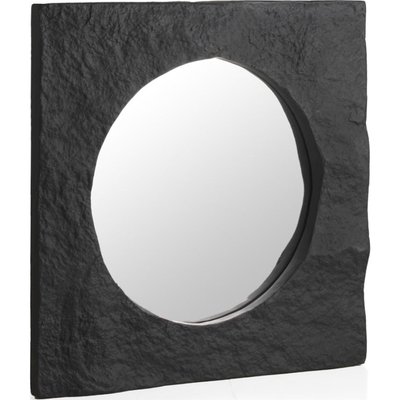 Miroir mural  aspect pierre style contemporain RECOLLECTION