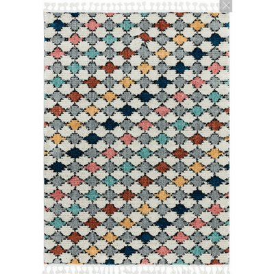 Tapis de salon à franges style berbère FARAH NOVATREND