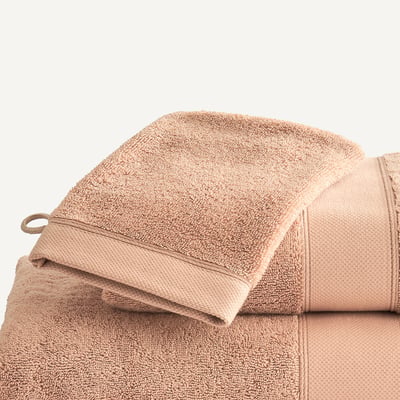 Lot de 2 gants de toilette 700 g/m², LEON AM.PM