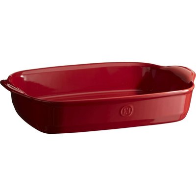 Plat au four rectangulaire 43x27cm Grand Cru rouge EMILE HENRY