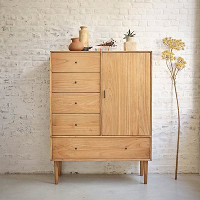 Armoire en mindi massif PIA BERAH GETAH