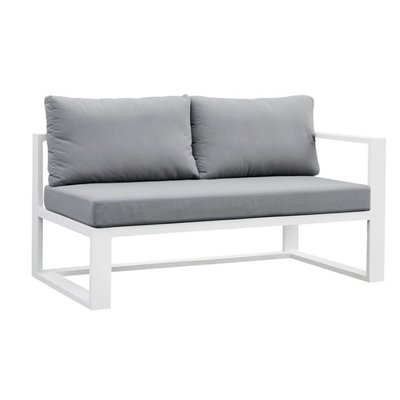 Méridienne gauche en aluminium, BELLY AU JARDIN DE CHLOÉ