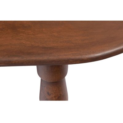 Table basse ovale en bois style ethnique L115 - RUNDU AMADEUS