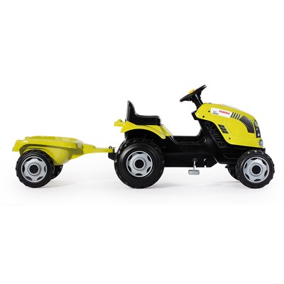 Claas tracteur farmer xl+remorque SMOBY