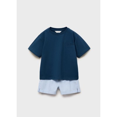Pyjama court rayures MANGO BABY