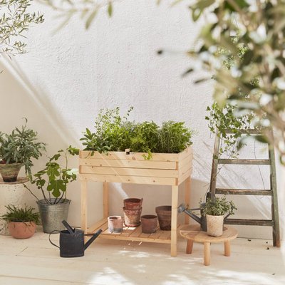 Carré potager sur pieds bois d'épicéa ANÉMONE SWEEEK