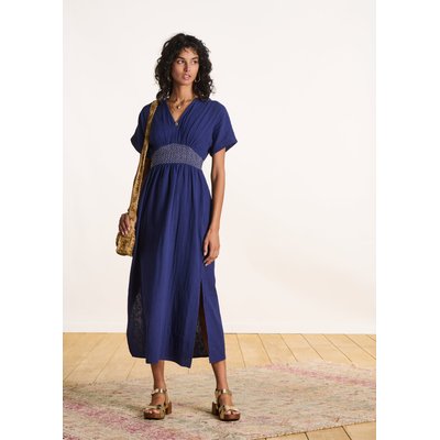 Robe mi-longue en gaze de coton biologique LA FEE MARABOUTEE