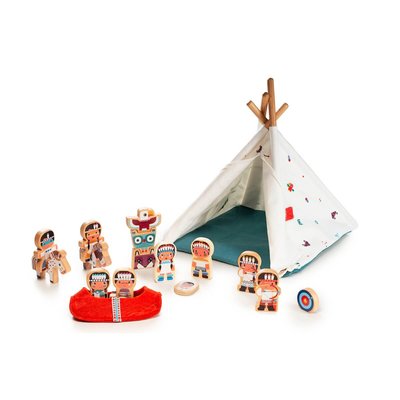 Tipi et les indiens LILLIPUTIENS