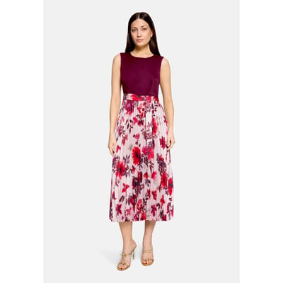Robe de cocktail à plis VERA MONT
