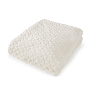 Plaid imitation fourrure avec doublure unie MINK MAGMA HEIMTEX