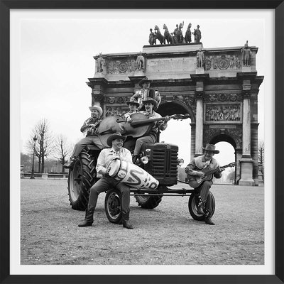 Affiche Photo Orchestre de Cowboys, 1959 HEXOA