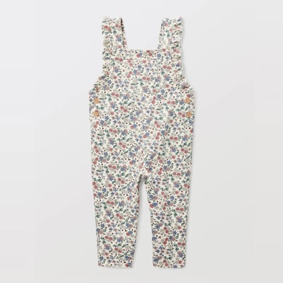 Salopette longue imprimée en coton BIO GOTS BOUT'CHOU