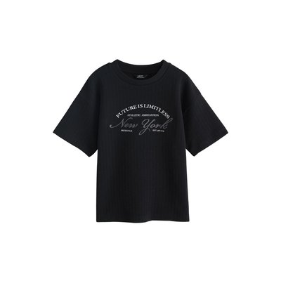 T-shirt texturé à manches courtes NEXT