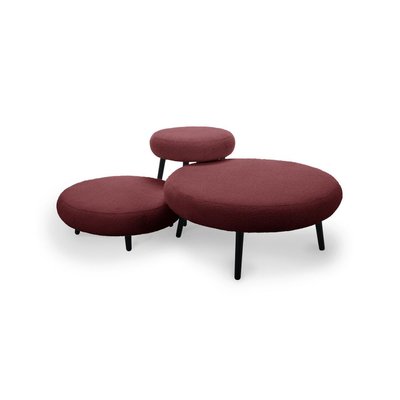 Pouf tissu bouclette, EDEN BOBOCHIC