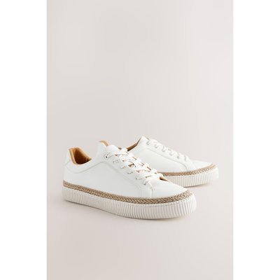 Espadrilles à lacets et semelle épaisse NEXT