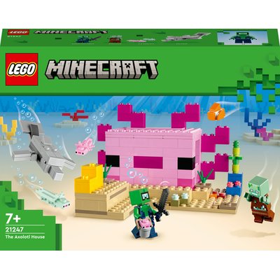 Minecraft La maison axolotl LEGO