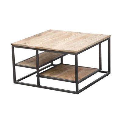 Table basse en bois de manguier  CAROLANE MADE IN MEUBLES 