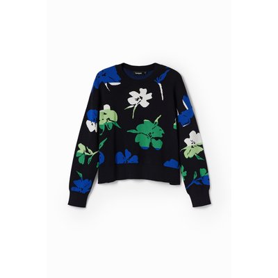 Desigual - Pull oversize fleurs DESIGUAL