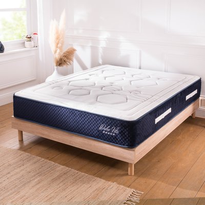 Ensemble Matelas DOLCE VITA Ressorts + sommier bois MAISON AUBERTIN