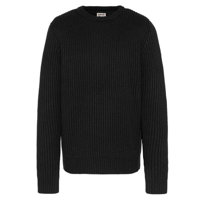Pull col rond maille côtelé SCHOTT